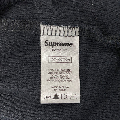 【中古品】【メンズ】 SUPREME シュプリーム LS POCKET TEE ロングスリーブ ポケット Tシャツ トップス 長袖 149-260910-cs-01-izu サイズ：M カラー：ブラック 万代Net店