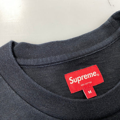 【中古品】【メンズ】 SUPREME シュプリーム LS POCKET TEE ロングスリーブ ポケット Tシャツ トップス 長袖 149-260910-cs-01-izu サイズ：M カラー：ブラック 万代Net店