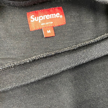 【中古品】【メンズ】 SUPREME シュプリーム LS POCKET TEE ロングスリーブ ポケット Tシャツ トップス 長袖 149-260910-cs-01-izu サイズ：M カラー：ブラック 万代Net店