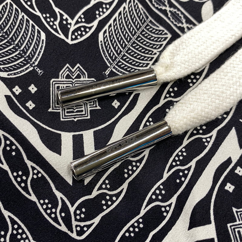 【中古品】【メンズ】 A BATHING APE アベイシングエイプ BAPE BLACK PAISLEY SILK SHORTS ペイズリー シルク ショーツ ショートパンツ ボトムス 153-260901-kh-10-izu サイズ：M カラー：ブラック×ホワイト 万代Net店