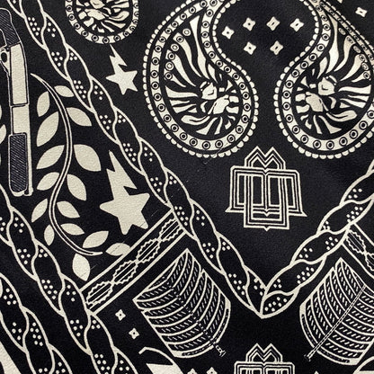 【中古品】【メンズ】 A BATHING APE アベイシングエイプ BAPE BLACK PAISLEY SILK SHORTS ペイズリー シルク ショーツ ショートパンツ ボトムス 153-260901-kh-10-izu サイズ：M カラー：ブラック×ホワイト 万代Net店