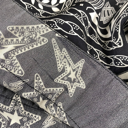 【中古品】【メンズ】 A BATHING APE アベイシングエイプ BAPE BLACK PAISLEY SILK SHORTS ペイズリー シルク ショーツ ショートパンツ ボトムス 153-260901-kh-10-izu サイズ：M カラー：ブラック×ホワイト 万代Net店
