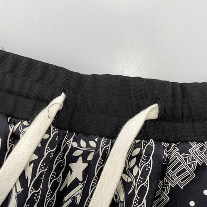 【中古品】【メンズ】 A BATHING APE アベイシングエイプ BAPE BLACK PAISLEY SILK SHORTS ペイズリー シルク ショーツ ショートパンツ ボトムス 153-260901-kh-10-izu サイズ：M カラー：ブラック×ホワイト 万代Net店
