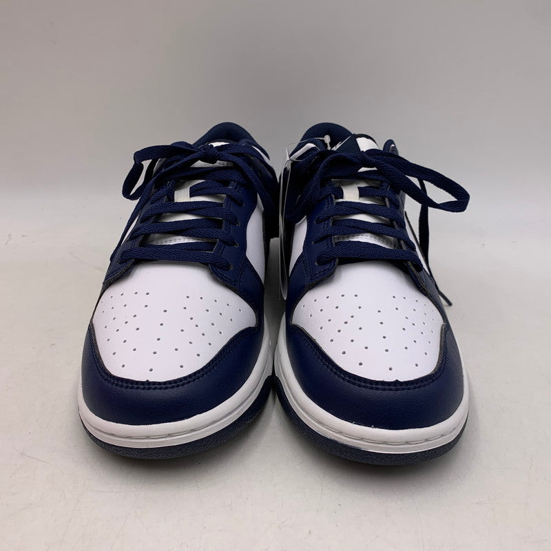 【中古美品】【メンズ】 NIKE ナイキ DUNK LOW RETRO HF5441-107 ダンク ロー レトロ スニーカー 靴 160-260831-as-10-izu サイズ：29cm カラー：WHITE/MIDNIGHT NAVY-WHITE 万代Net店