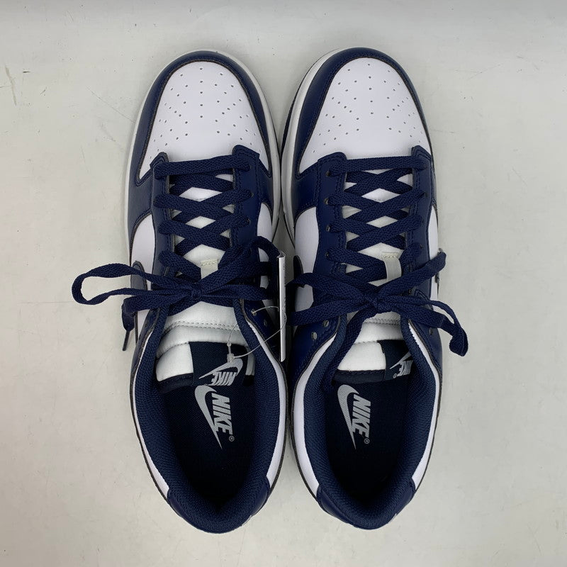【中古美品】【メンズ】 NIKE ナイキ DUNK LOW RETRO HF5441-107 ダンク ロー レトロ スニーカー 靴 160-260831-as-10-izu サイズ：29cm カラー：WHITE/MIDNIGHT NAVY-WHITE 万代Net店