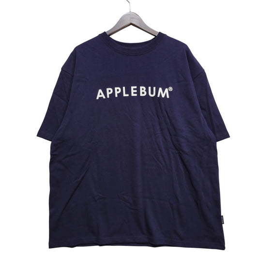 【中古美品】【メンズ】 APPLEBUM アップルバム APPLEBUM T-SHIRT 0001101 Tシャツ 半袖 142-260911-as-01-izu サイズ：XL カラー：ネイビー 万代Net店