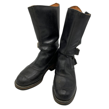 【現状渡し品】【メンズ】 CHIPPEWA チペワ 27862 USA製 1996年製 90S ENGINEER BOOTS エンジニア ブーツ シューズ 靴 164-260831-cs-12-izu サイズ：8 1/2 E カラー：ブラック 万代Net店