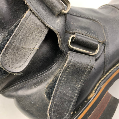 【現状渡し品】【メンズ】 CHIPPEWA チペワ 27862 USA製 1996年製 90S ENGINEER BOOTS エンジニア ブーツ シューズ 靴 164-260831-cs-12-izu サイズ：8 1/2 E カラー：ブラック 万代Net店