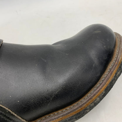 【現状渡し品】【メンズ】 RED WING レッドウィング 8270 USA製 茶芯 90S KNIFE POCKET ENGINEER BOOTS ナイフ ポケット エンジニア ブーツ シューズ 靴 164-260831-cs-13-izu サイズ：8 1/2 カラー：ブラック 万代Net店