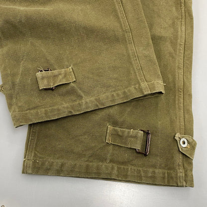 【中古品】【メンズ】 FRENCH ARMY フレンチアーミー フランス軍 M-35 MOTOR CYCLE PANTS モーターサイクルパンツ 157-260902-as-16-izu カラー：カーキ 万代Net店