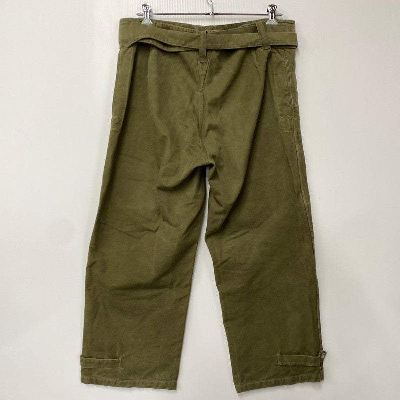 【中古品】【メンズ】 FRENCH ARMY フレンチアーミー フランス軍 M-35 MOTOR CYCLE PANTS モーターサイクルパンツ 157-260902-as-16-izu カラー：カーキ 万代Net店