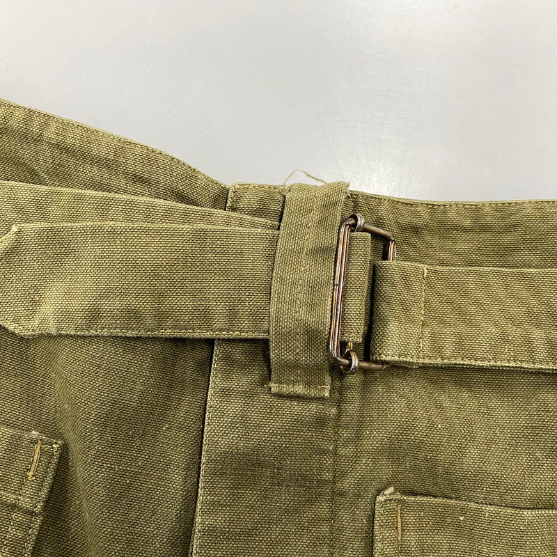 【中古品】【メンズ】 FRENCH ARMY フレンチアーミー フランス軍 M-35 MOTOR CYCLE PANTS モーターサイクルパンツ 157-260902-as-16-izu カラー：カーキ 万代Net店