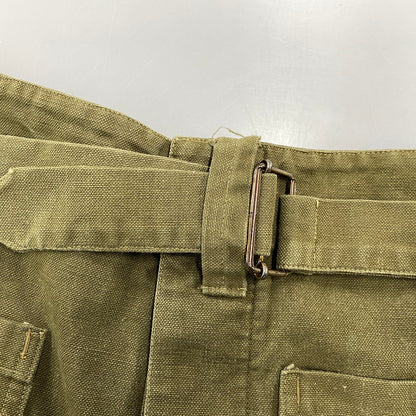 【中古品】【メンズ】 FRENCH ARMY フレンチアーミー フランス軍 M-35 MOTOR CYCLE PANTS モーターサイクルパンツ 157-260902-as-16-izu カラー：カーキ 万代Net店
