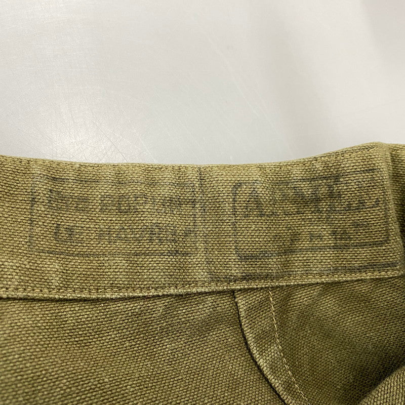 【中古品】【メンズ】 FRENCH ARMY フレンチアーミー フランス軍 M-35 MOTOR CYCLE PANTS モーターサイクルパンツ 157-260902-as-16-izu カラー：カーキ 万代Net店