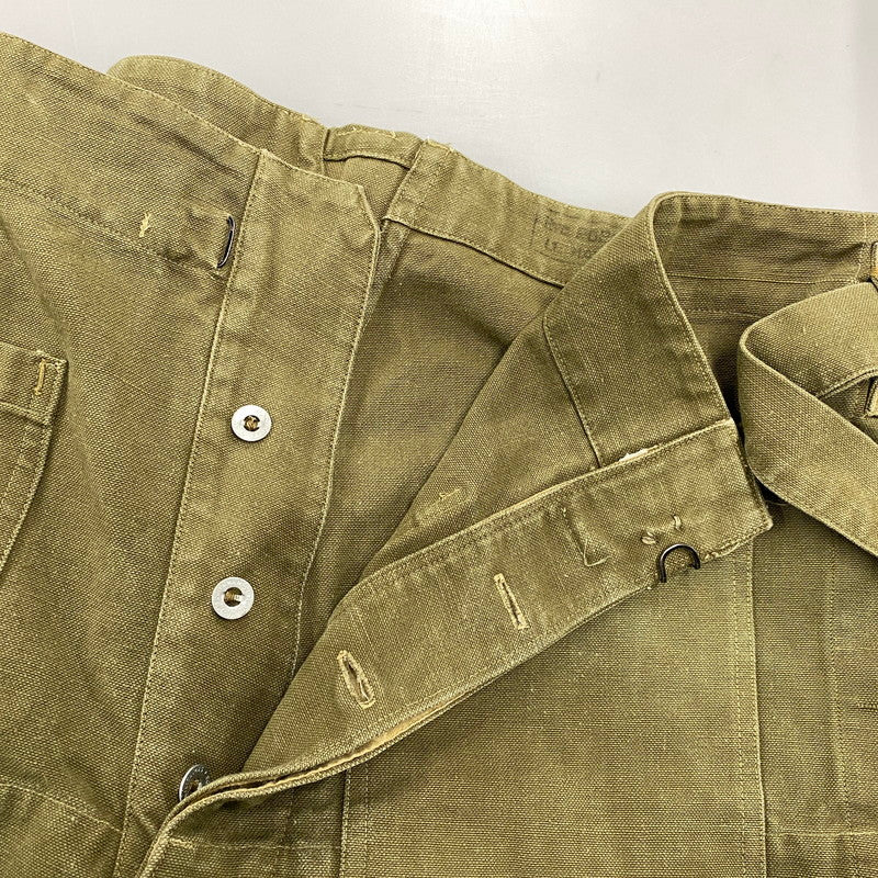 【中古品】【メンズ】 FRENCH ARMY フレンチアーミー フランス軍 M-35 MOTOR CYCLE PANTS モーターサイクルパンツ 157-260902-as-16-izu カラー：カーキ 万代Net店
