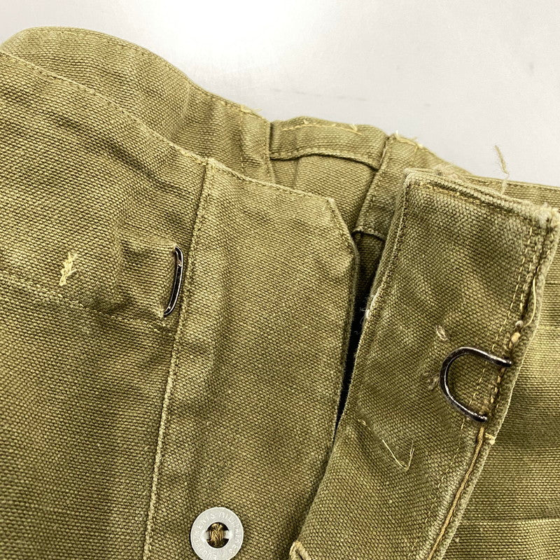 【中古品】【メンズ】 FRENCH ARMY フレンチアーミー フランス軍 M-35 MOTOR CYCLE PANTS モーターサイクルパンツ 157-260902-as-16-izu カラー：カーキ 万代Net店