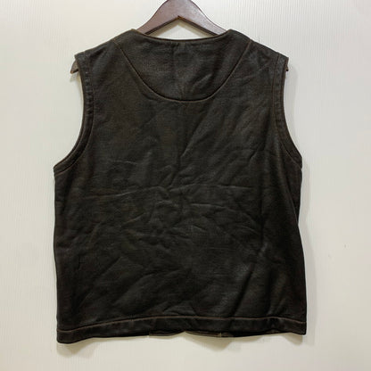【中古品】【メンズ】 GYPSY & SONS ジプシーアンドサンズ GS1629923 COATING VEST コーティング ベスト 140-260914-cs-25-izu サイズ：1 カラー：ブラウン系 万代Net店