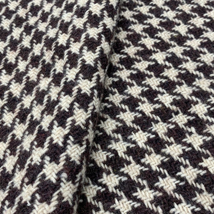 【中古品】【メンズ/レディース】 DRAKE'S ドレイクス 千鳥格子 CASHMERE MUFFLER カシミヤ マフラー 小物 187-260910-cs-14-izu カラー：ブラウン系 万代Net店