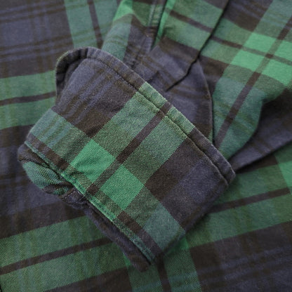 【中古品】【メンズ】 RALPH LAUREN ラルフローレン BEAMS LIMITED EDITION BD L/S CHECK SHIRT ビームス リミテッドエディション ボタンダウン 長袖 チェック シャツ 147-260902-as-23-izu サイズ：S カラー：グリーン×ネイビー 万代Net店