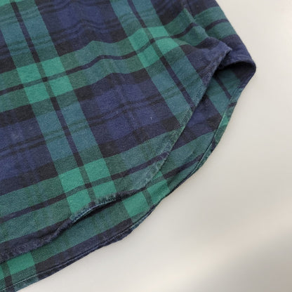 【中古品】【メンズ】 RALPH LAUREN ラルフローレン BEAMS LIMITED EDITION BD L/S CHECK SHIRT ビームス リミテッドエディション ボタンダウン 長袖 チェック シャツ 147-260902-as-23-izu サイズ：S カラー：グリーン×ネイビー 万代Net店