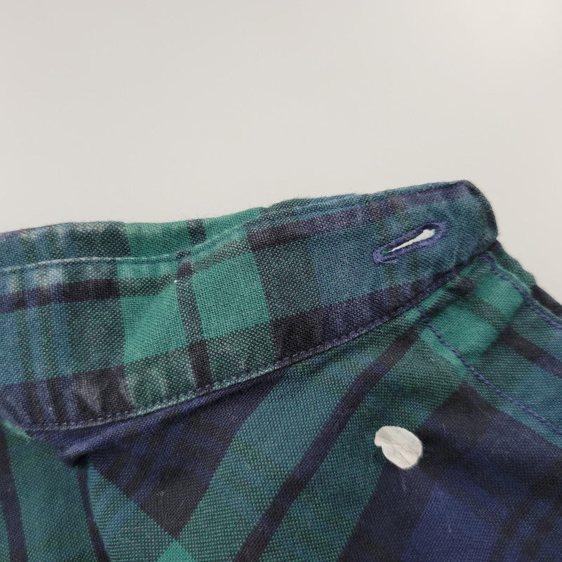 【中古品】【メンズ】 RALPH LAUREN ラルフローレン BEAMS LIMITED EDITION BD L/S CHECK SHIRT ビームス リミテッドエディション ボタンダウン 長袖 チェック シャツ 147-260902-as-23-izu サイズ：S カラー：グリーン×ネイビー 万代Net店