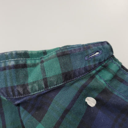 【中古品】【メンズ】 RALPH LAUREN ラルフローレン BEAMS LIMITED EDITION BD L/S CHECK SHIRT ビームス リミテッドエディション ボタンダウン 長袖 チェック シャツ 147-260902-as-23-izu サイズ：S カラー：グリーン×ネイビー 万代Net店