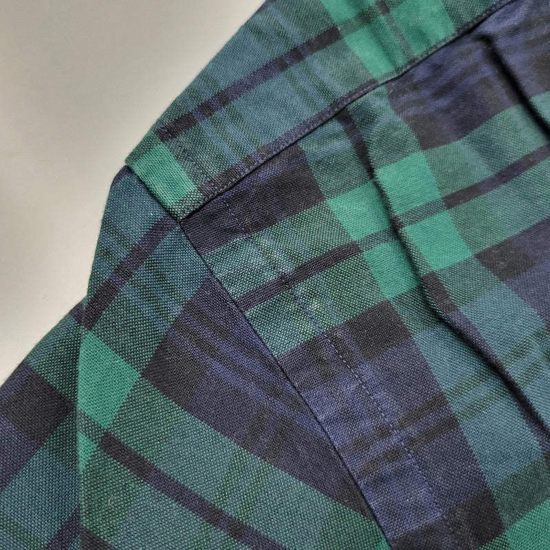 【中古品】【メンズ】 RALPH LAUREN ラルフローレン BEAMS LIMITED EDITION BD L/S CHECK SHIRT ビームス リミテッドエディション ボタンダウン 長袖 チェック シャツ 147-260902-as-23-izu サイズ：S カラー：グリーン×ネイビー 万代Net店