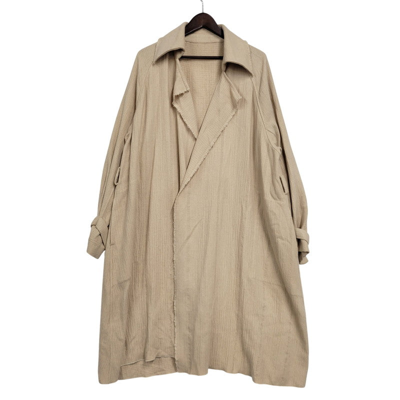 【中古品】【レディース】 LANVIN ランバン CASHMERE COAT カシミヤコート フランス製 168-260902-as-26-izu サイズ：38 カラー：ベージュ 万代Net店