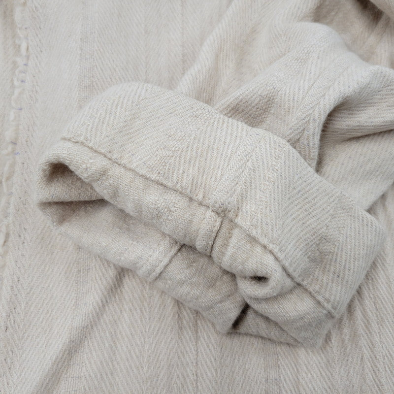 【中古品】【レディース】 LANVIN ランバン CASHMERE COAT カシミヤコート フランス製 168-260902-as-26-izu サイズ：38 カラー：ベージュ 万代Net店