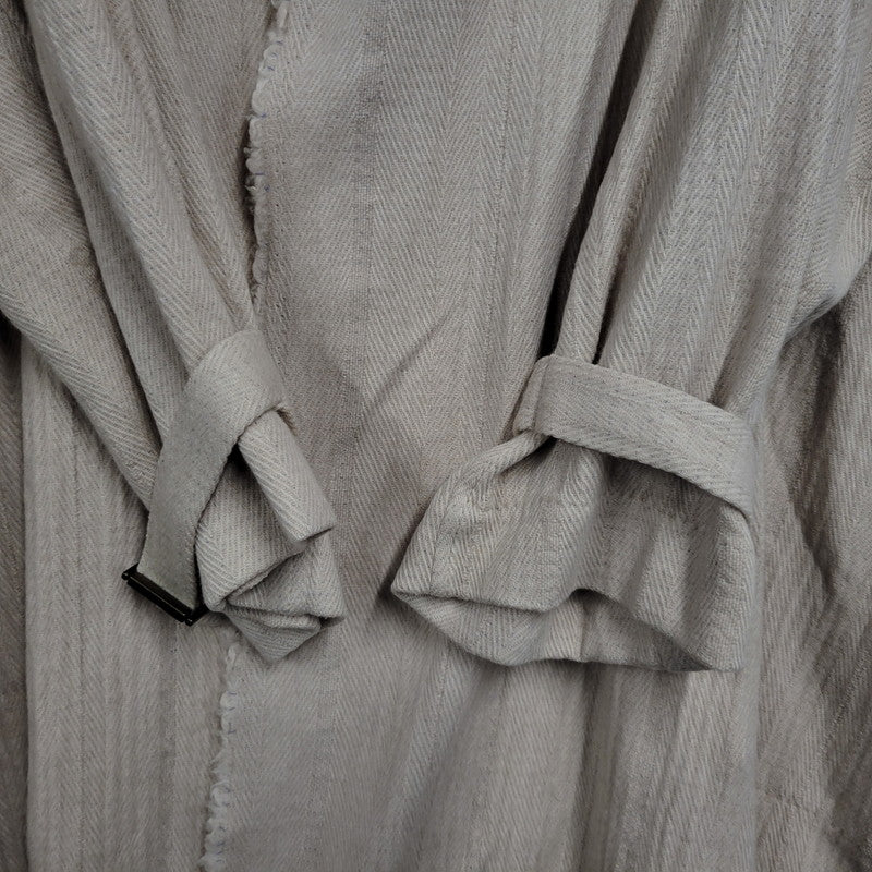 【中古品】【レディース】 LANVIN ランバン CASHMERE COAT カシミヤコート フランス製 168-260902-as-26-izu サイズ：38 カラー：ベージュ 万代Net店