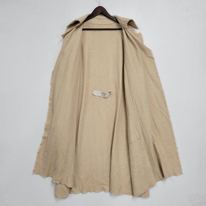 【中古品】【レディース】 LANVIN ランバン CASHMERE COAT カシミヤコート フランス製 168-260902-as-26-izu サイズ：38 カラー：ベージュ 万代Net店