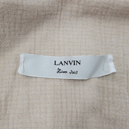 【中古品】【レディース】 LANVIN ランバン CASHMERE COAT カシミヤコート フランス製 168-260902-as-26-izu サイズ：38 カラー：ベージュ 万代Net店