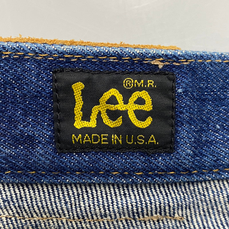 【中古品】【メンズ】 LEE リー 290-0041 USA製 42TALON ユニオンスタンプ 201 DENIM PANTS デニム パンツ ボトムス 157-260901-kh-02-izu サイズ：30×32 カラー：インディゴ 万代Net店