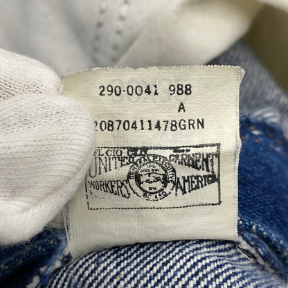 【中古品】【メンズ】 LEE リー 290-0041 USA製 42TALON ユニオンスタンプ 201 DENIM PANTS デニム パンツ ボトムス 157-260901-kh-02-izu サイズ：30×32 カラー：インディゴ 万代Net店