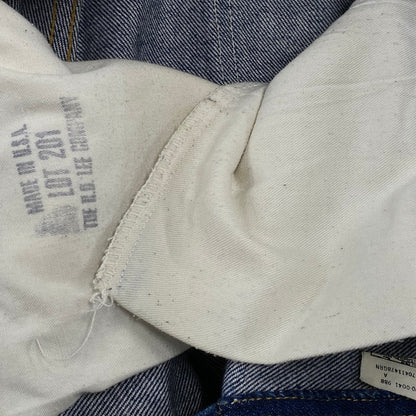 【中古品】【メンズ】 LEE リー 290-0041 USA製 42TALON ユニオンスタンプ 201 DENIM PANTS デニム パンツ ボトムス 157-260901-kh-02-izu サイズ：30×32 カラー：インディゴ 万代Net店