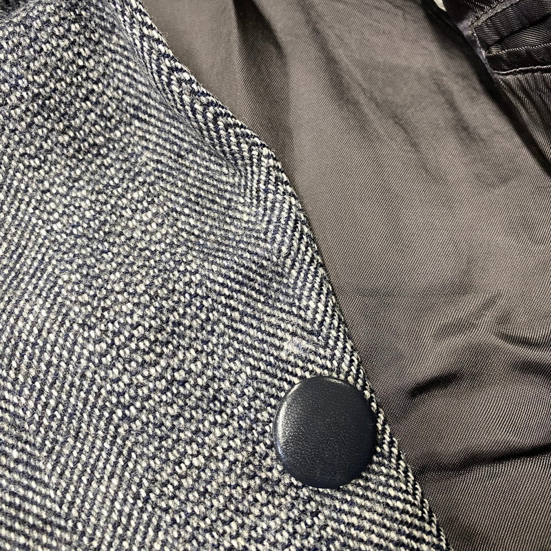 【中古品】【メンズ】 YVES SAINT LAURENT イヴ・サンローラン DILLARD'S フランス製 2B TAILORED JACKET ディラーズ テーラード ジャケット アウター 146-260902-kh-01-izu カラー：グレー系 万代Net店