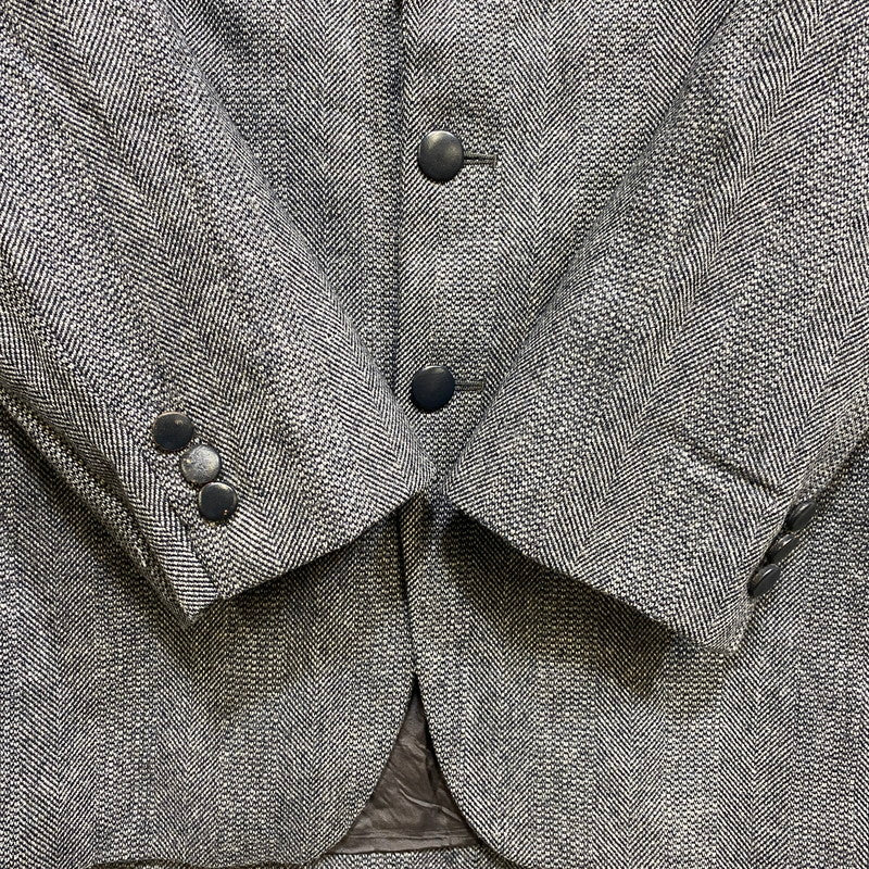 【中古品】【メンズ】 YVES SAINT LAURENT イヴ・サンローラン DILLARD'S フランス製 2B TAILORED JACKET ディラーズ テーラード ジャケット アウター 146-260902-kh-01-izu カラー：グレー系 万代Net店