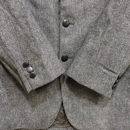 【中古品】【メンズ】 YVES SAINT LAURENT イヴ・サンローラン DILLARD'S フランス製 2B TAILORED JACKET ディラーズ テーラード ジャケット アウター 146-260902-kh-01-izu カラー：グレー系 万代Net店