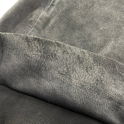 【中古品】【メンズ】 MAREA ERRE マレアエッレ GOAT SUEDE SHORTS ゴート スエード ショーツ ショートパンツ ボトムス 151-260901-kh-08-izu サイズ：S カラー：ブラック 万代Net店