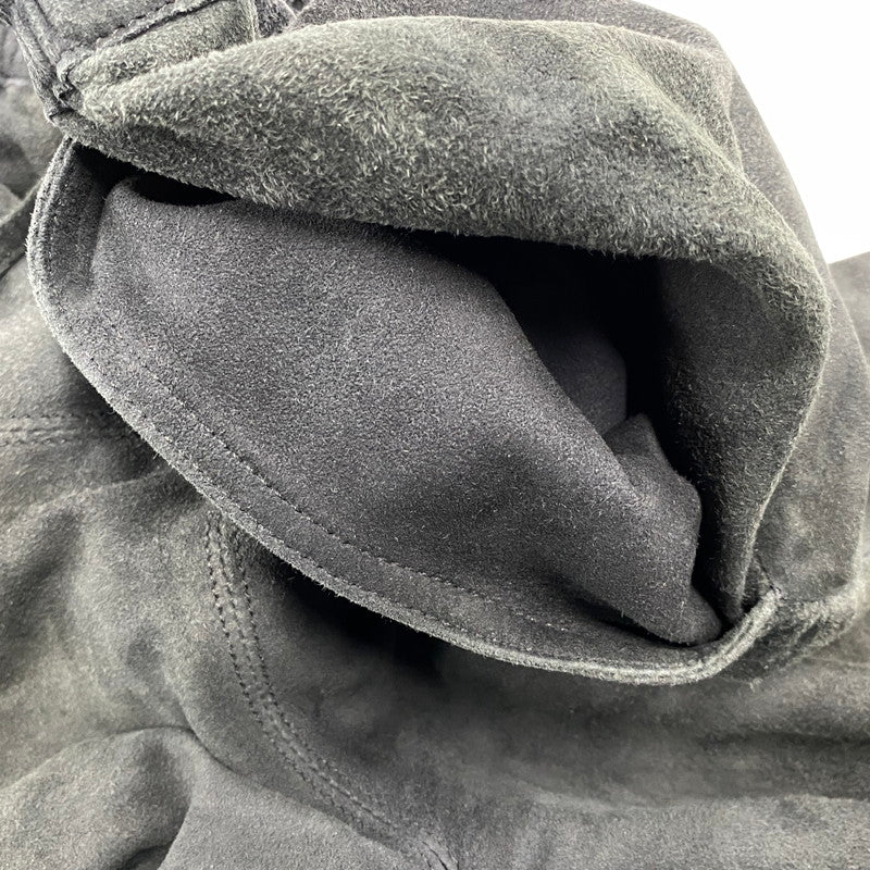 【中古品】【メンズ】 MAREA ERRE マレアエッレ GOAT SUEDE SHORTS ゴート スエード ショーツ ショートパンツ ボトムス 151-260901-kh-08-izu サイズ：S カラー：ブラック 万代Net店