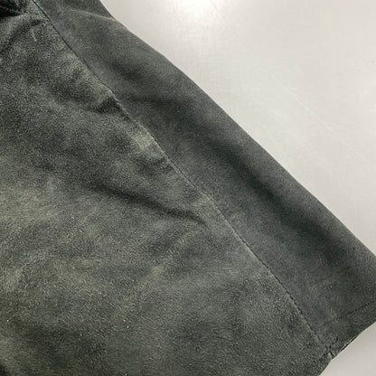 【中古品】【メンズ】 MAREA ERRE マレアエッレ GOAT SUEDE SHORTS ゴート スエード ショーツ ショートパンツ ボトムス 151-260901-kh-08-izu サイズ：S カラー：ブラック 万代Net店