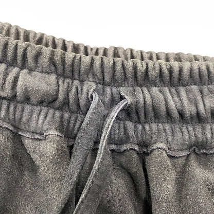 【中古品】【メンズ】 MAREA ERRE マレアエッレ GOAT SUEDE SHORTS ゴート スエード ショーツ ショートパンツ ボトムス 151-260901-kh-08-izu サイズ：S カラー：ブラック 万代Net店
