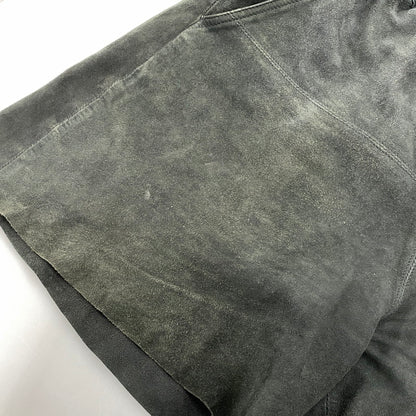 【中古品】【メンズ】 MAREA ERRE マレアエッレ GOAT SUEDE SHORTS ゴート スエード ショーツ ショートパンツ ボトムス 151-260901-kh-08-izu サイズ：S カラー：ブラック 万代Net店