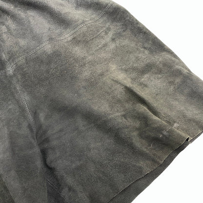 【中古品】【メンズ】 MAREA ERRE マレアエッレ GOAT SUEDE SHORTS ゴート スエード ショーツ ショートパンツ ボトムス 151-260901-kh-08-izu サイズ：S カラー：ブラック 万代Net店