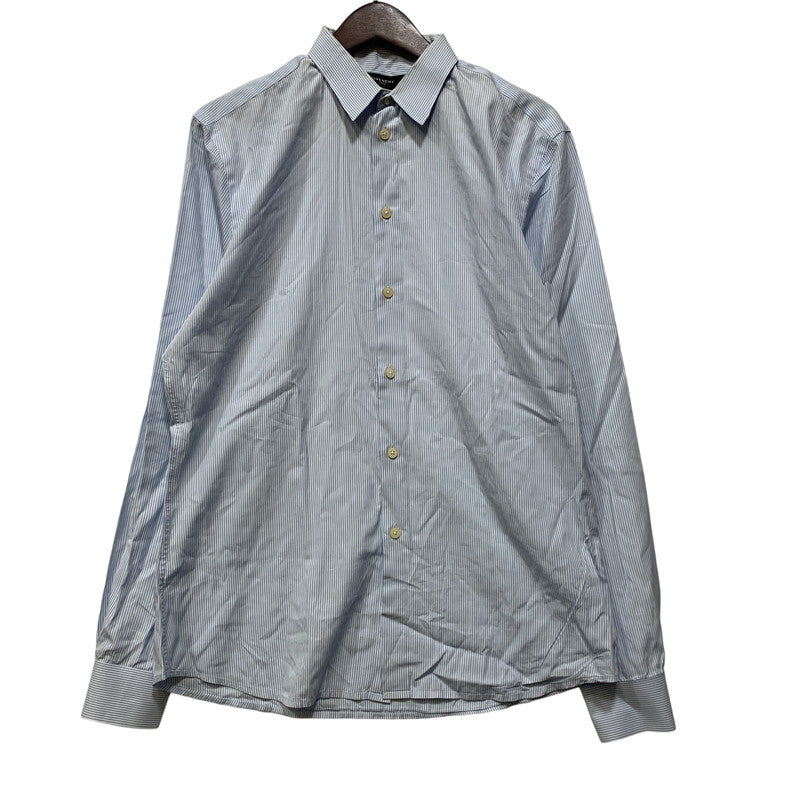 【中古品】【メンズ】 GIVENCHY ジバンシィ STRIPE DRESS SHIRT ストライプ ドレス シャツ トップス 長袖 141-260910-cs-25-izu サイズ：42 カラー：ライトブルー 万代Net店