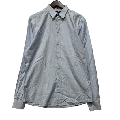【中古品】【メンズ】 GIVENCHY ジバンシィ STRIPE DRESS SHIRT ストライプ ドレス シャツ トップス 長袖 141-260910-cs-25-izu サイズ：42 カラー：ライトブルー 万代Net店