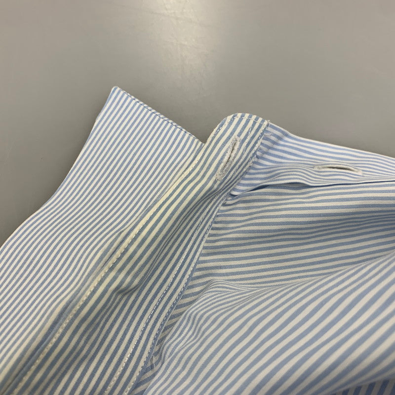 【中古品】【メンズ】 GIVENCHY ジバンシィ STRIPE DRESS SHIRT ストライプ ドレス シャツ トップス 長袖 141-260910-cs-25-izu サイズ：42 カラー：ライトブルー 万代Net店