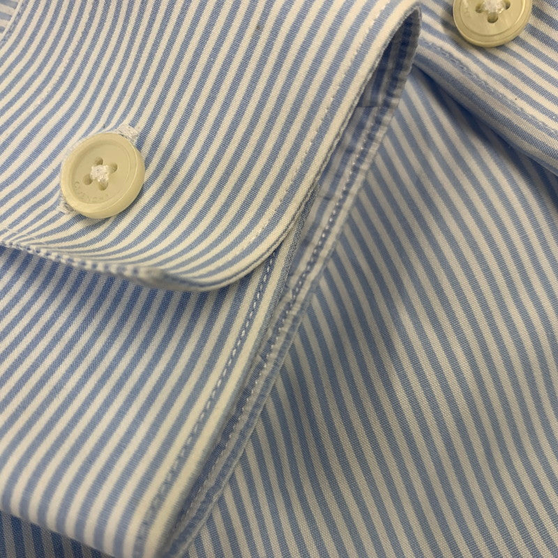 【中古品】【メンズ】 GIVENCHY ジバンシィ STRIPE DRESS SHIRT ストライプ ドレス シャツ トップス 長袖 141-260910-cs-25-izu サイズ：42 カラー：ライトブルー 万代Net店