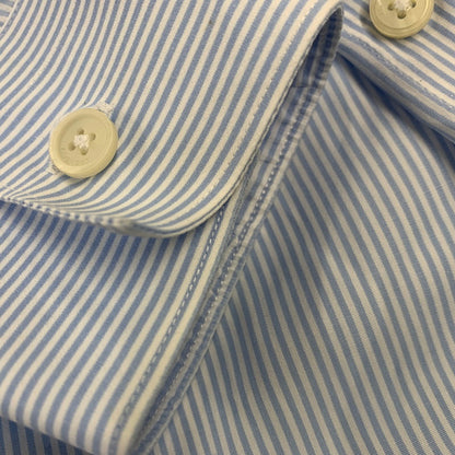 【中古品】【メンズ】 GIVENCHY ジバンシィ STRIPE DRESS SHIRT ストライプ ドレス シャツ トップス 長袖 141-260910-cs-25-izu サイズ：42 カラー：ライトブルー 万代Net店