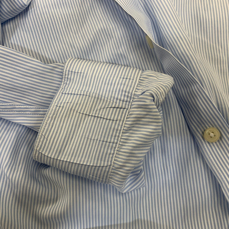【中古品】【メンズ】 GIVENCHY ジバンシィ STRIPE DRESS SHIRT ストライプ ドレス シャツ トップス 長袖 141-260910-cs-25-izu サイズ：42 カラー：ライトブルー 万代Net店
